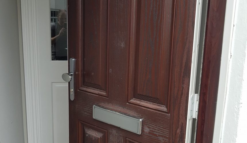 uPVC Front Door Sprayed In Croydon